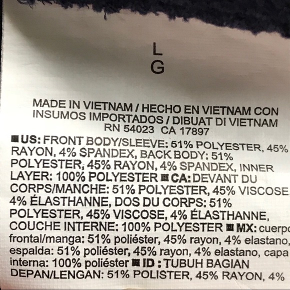 Old Navy Long Sleeve Navy Top - Picture 4 of 8